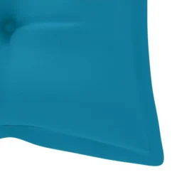Balancelle Avec Coussin Bleu Clair 120 Cm Bois De Teck Solide -Chair Soldes Boutique balancelle avec coussin bleu clair 120 cm bois de teck solide 3666722779982 1207771