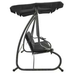 Balancelle D'extérieur Avec Auvent Anthracite -Chair Soldes Boutique balancelle d exterieur avec auvent anthracite 3666722202671 1166388