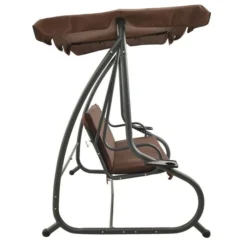 Balancelle D'extérieur Avec Auvent Couleur Café 11 Balancelle D'extérieur Avec Auvent Couleur Café -Chair Soldes Boutique balancelle d exterieur avec auvent couleur cafe 3666722202688 1166380