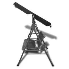 Balancelle De Jardin Avec Auvent Noir -Chair Soldes Boutique balancelle de jardin avec auvent noir 3666722894326 1219542