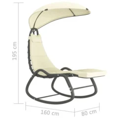 Balancelle De Jardin Crème 160x80x195 Cm Tissu 13 Balancelle De Jardin Crème 160x80x195 Cm Tissu -Chair Soldes Boutique balancelle de jardin creme 160x80x195 cm tissu 3666722177894 1220190