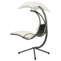 Balancelle De Jardin Crème Et Gris 190x90x200 Cm Tissu 11 Balancelle De Jardin Crème Et Gris 190x90x200 Cm Tissu -Chair Soldes Boutique balancelle de jardin creme et gris 190x90x200 cm tissu 3666722202305 1166773