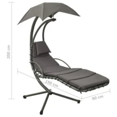 Balancelle De Jardin Gris 190x90x200 Cm Tissu 15 Balancelle De Jardin Gris 190x90x200 Cm Tissu -Chair Soldes Boutique balancelle de jardin gris 190x90x200 cm tissu 3666722189316 1195993