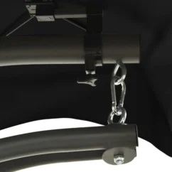 Balancelle De Jardin Noir Et Gris 190x90x200 Cm Tissu -Chair Soldes Boutique balancelle de jardin noir et gris 190x90x200 cm tissu 3666722189323 1195984