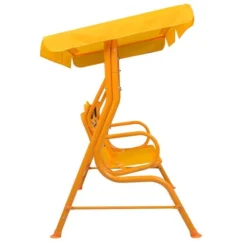 Balancelle Pour Enfants Jaune 115x75x110 Cm Tissu -Chair Soldes Boutique balancelle pour enfants jaune 115x75x110 cm tissu 3666722177924 1220165
