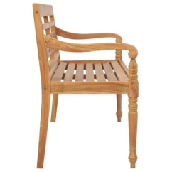 Banc Batavia Avec Coussin Motif De Feuilles 150 Cm Bois De Teck 13 Banc Batavia Avec Coussin Motif De Feuilles 150 Cm Bois De Teck -Chair Soldes Boutique banc batavia avec coussin motif de feuilles 150 cm bois de teck 8720286261170 823282