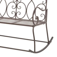 Banc De Jardin 104 Cm Fer Marron Antique -Chair Soldes Boutique banc de jardin 104 cm fer marron antique 3666722325363 980079