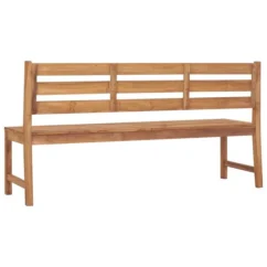 Banc De Jardin 170 Cm Bois De Teck Solide -Chair Soldes Boutique banc de jardin 170 cm bois de teck solide 3666722351782 947167