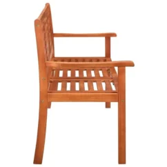 Banc De Jardin 3 Places Avec Coussin 150 Cm Bois D'eucalyptus 6 -Chair Soldes Boutique banc de jardin 3 places avec coussin 150 cm bois d eucalyptus 8720286234020 814882