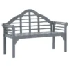 Banc De Jardin Acacia Massif Gris Ontim