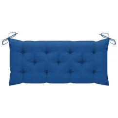 Banc De Jardin Avec Coussin 120 Cm Bois D'acacia Massif 63 -Chair Soldes Boutique banc de jardin avec coussin 120 cm bois d acacia massif 3666722419345 838229