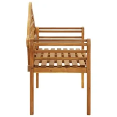 Banc De Jardin Avec Coussin 135 Cm Bois D'acacia Massif 21 -Chair Soldes Boutique banc de jardin avec coussin 135 cm bois d acacia massif 3666722151252 1261030