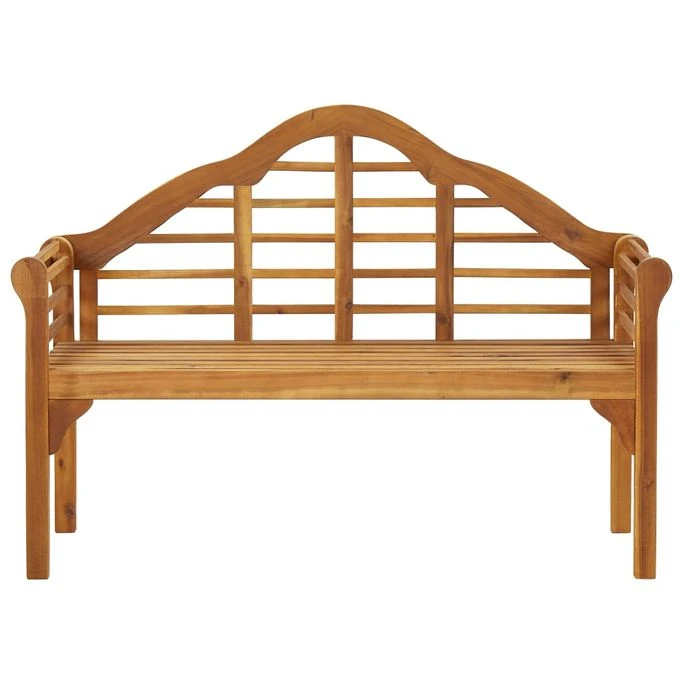 Banc De Jardin Avec Coussin 135 Cm Bois D'acacia Massif 3 3 Banc De Jardin Avec Coussin 135 Cm Bois D'acacia Massif 3 – Image 3