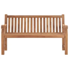 Banc De Jardin Avec Coussin 150 Cm Bois De Teck Massif 11 -Chair Soldes Boutique banc de jardin avec coussin 150 cm bois de teck massif 8720286269152 831540