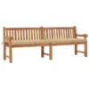 Banc De Jardin Avec Coussin 240 Cm Bois De Teck Massif 2