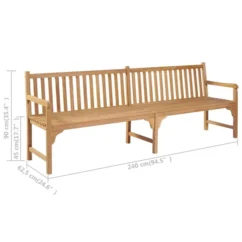 Banc De Jardin Avec Coussin Vert 240 Cm Bois De Teck Massif 21 Banc De Jardin Avec Coussin Vert 240 Cm Bois De Teck Massif -Chair Soldes Boutique banc de jardin avec coussin vert 240 cm bois de teck massif 3666722869737 830922