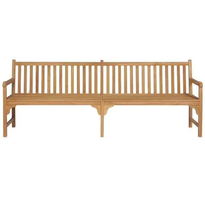 Banc De Jardin Avec Coussin Vert 240 Cm Bois De Teck Massif 2 3 Banc De Jardin Avec Coussin Vert 240 Cm Bois De Teck Massif 2 – Image 3
