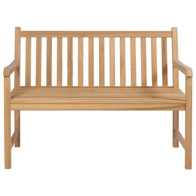 Banc De Jardin Avec Coussin Vert Vif 120 Cm Bois De Teck Massif 6 3 Banc De Jardin Avec Coussin Vert Vif 120 Cm Bois De Teck Massif 6 â Image 3