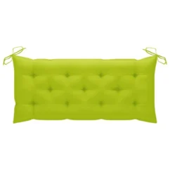 Banc De Jardin Avec Coussin Vert Vif 120 Cm Bois De Teck Massif 6 16 Banc De Jardin Avec Coussin Vert Vif 120 Cm Bois De Teck Massif 6 -Chair Soldes Boutique banc de jardin avec coussin vert vif 120 cm bois de teck massif 3666722838283 848286