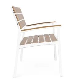 Banc De Jardin En Aluminium Blanc Daniel L 123 Cm -Chair Soldes Boutique banc de jardin en aluminium blanc daniel l 123 cm 3666722592369 1392614