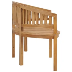 Banc De Jardin En Forme De Banane 180 Cm Bois De Teck Solide -Chair Soldes Boutique banc de jardin en forme de banane 180 cm bois de teck solide 3666722363426 936591
