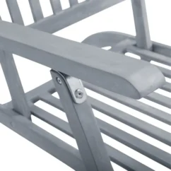 Chaise De Terrasse Avec Repose-pied Et Coussin Acacia Solide 20 -Chair Soldes Boutique chaise de terrasse avec repose pied et coussin acacia solide 8720286279595 840421