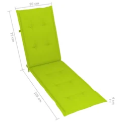 Chaise De Terrasse Avec Repose-pied Et Coussin Acacia Solide 25 -Chair Soldes Boutique chaise de terrasse avec repose pied et coussin acacia solide 8720286279649 840488