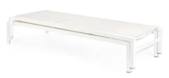 Chaise Longue Aluminium Blanc Avec Roulettes Koni -Chair Soldes Boutique chaise longue aluminium blanc avec roulettes koni 3666722592499 1387283