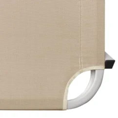 Chaise Longue Aluminium Et Textilène Crème -Chair Soldes Boutique chaise longue aluminium et textilene creme 3666722363310 936710