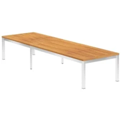 Chaise Longue Avec Coussin Bois D'acacia Et Acier Inoxydable 4 15 Chaise Longue Avec Coussin Bois D'acacia Et Acier Inoxydable 4 -Chair Soldes Boutique chaise longue avec coussin bois d acacia et acier inoxydable 3666722931496 1264912