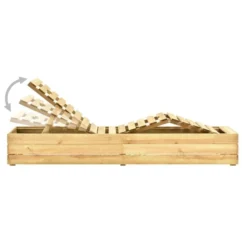 Chaise Longue Avec Table Bois De Pin Imprégné De Vert 2 -Chair Soldes Boutique chaise longue avec table bois de pin impregne de vert 3666722313810 991726