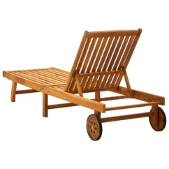 Chaise Longue De Jardin Avec Coussin Bois D'acacia Solide 41 -Chair Soldes Boutique chaise longue de jardin avec coussin bois d acacia solide 3666722431125 816581