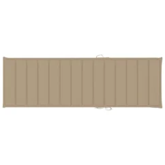 Chaise Longue Double Et Coussins Beige Bois De Pin Imprégné 2 -Chair Soldes Boutique chaise longue double et coussins beige bois de pin impregne 3666722407076 859528