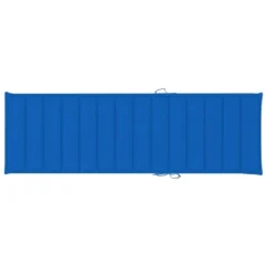 Chaise Longue Double Et Coussins Bleu Royal Pin Imprégné 3 -Chair Soldes Boutique chaise longue double et coussins bleu royal pin impregne 3666722931076 860153