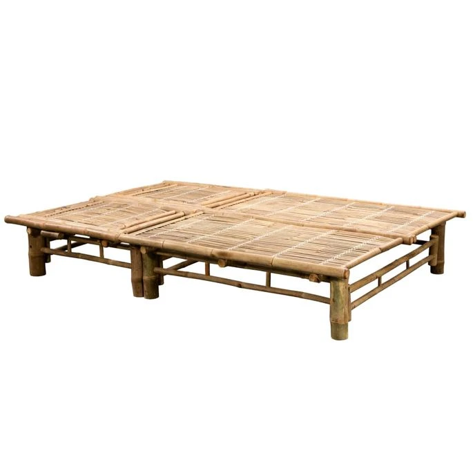 Chaise Longue Pour 2 Personnes Avec Coussins Bambou 5 5 Chaise Longue Pour 2 Personnes Avec Coussins Bambou 5 – Image 5