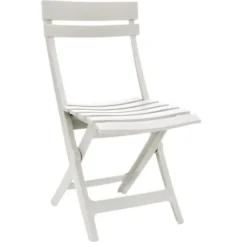 CHAISE MIAMI PLIANTE BLANC
