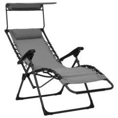 Chaise Pliable De Terrasse Textilène Gris 16 Chaise Pliable De Terrasse Textilène Gris -Chair Soldes Boutique chaise pliable de terrasse textilene gris 3666722438919 803897
