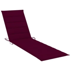 Chaises Longues 2 Pcs Avec Coussin Rouge Bordeaux Teck Solide -Chair Soldes Boutique chaises longues 2 pcs avec coussin rouge bordeaux teck solide 3666722459822 765690