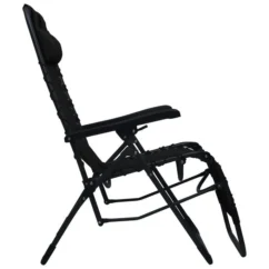 Chaises Pliables De Terrasse 2 Pcs Noir Textilène -Chair Soldes Boutique chaises pliables de terrasse 2 pcs noir textilene 3666722356541 942191