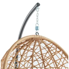 COSTA Fauteuil Oeuf Suspendu En Résine Tressée - Coussin En Polyester -Chair Soldes Boutique costa fauteuil oeuf suspendu en resine tressee coussin en polyester 3612408098342 438565