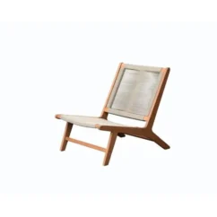 Fauteuil De Jardin En Bois D'eucalyptus FSC Et Corde Avec Repose Pieds FIJI -Chair Soldes Boutique fauteuil de jardin en bois d eucalyptus fsc et corde avec repose pieds fiji 3584174449447 728833