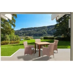 Fauteuil De Jardin En Rotin Avec Cousin - Couleur Naturelle -Chair Soldes Boutique fauteuil de jardin en rotin avec cousin couleur naturelle 3619999344803 1315843