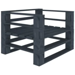 Fauteuil Palette De Jardin Bois Gris