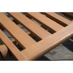 Fauteuil Pliant 2 Places Avec Plateau En Acacia FSC - 126x60x60 Cm -Chair Soldes Boutique fauteuil pliant 2 places avec plateau en acacia fsc 126x60x60 cm 3612407256408 438578