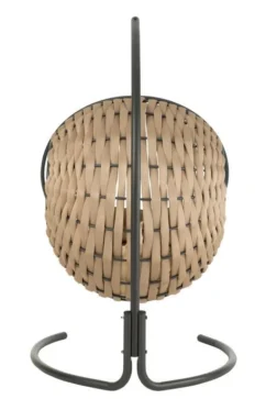 Fauteuil Suspendu Avec Coussin Métal Beige Pona -Chair Soldes Boutique fauteuil suspendu avec coussin metal beige pona 5400924216306 1336046