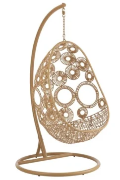 Fauteuil Suspendu Avec Coussins Aluminium Et Roseau Beige Ila 18 Fauteuil Suspendu Avec Coussins Aluminium Et Roseau Beige Ila -Chair Soldes Boutique fauteuil suspendu avec coussins aluminium et roseau beige ila 5400924207175 1336089