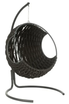 Fauteuil Suspendu Avec Coussins Métal Noir Vega -Chair Soldes Boutique fauteuil suspendu avec coussins metal noir vega 5400924216313 1336041