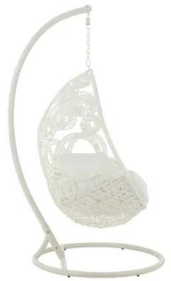 Fauteuil Suspendu Ovale Aluminium Blanc Balto -Chair Soldes Boutique fauteuil suspendu ovale aluminium blanc balto 5400924207069 1336093