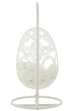 Fauteuil Suspendu Ovale Aluminium Blanc Balto -Chair Soldes Boutique fauteuil suspendu ovale aluminium blanc balto 5400924207069 1336094