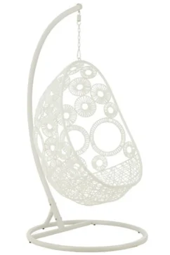 Fauteuil Suspendu Ovale Aluminium Blanc Balto -Chair Soldes Boutique fauteuil suspendu ovale aluminium blanc balto 5400924207069 1336099